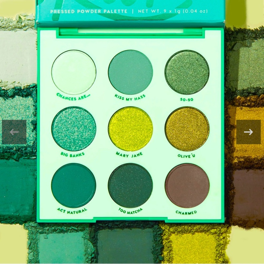 Colourpop Just My Luck Eyeshadow Palette